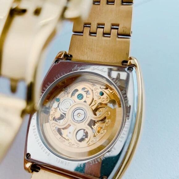 Auguste Galan Mens Gold Watch - Picture 16 of 17